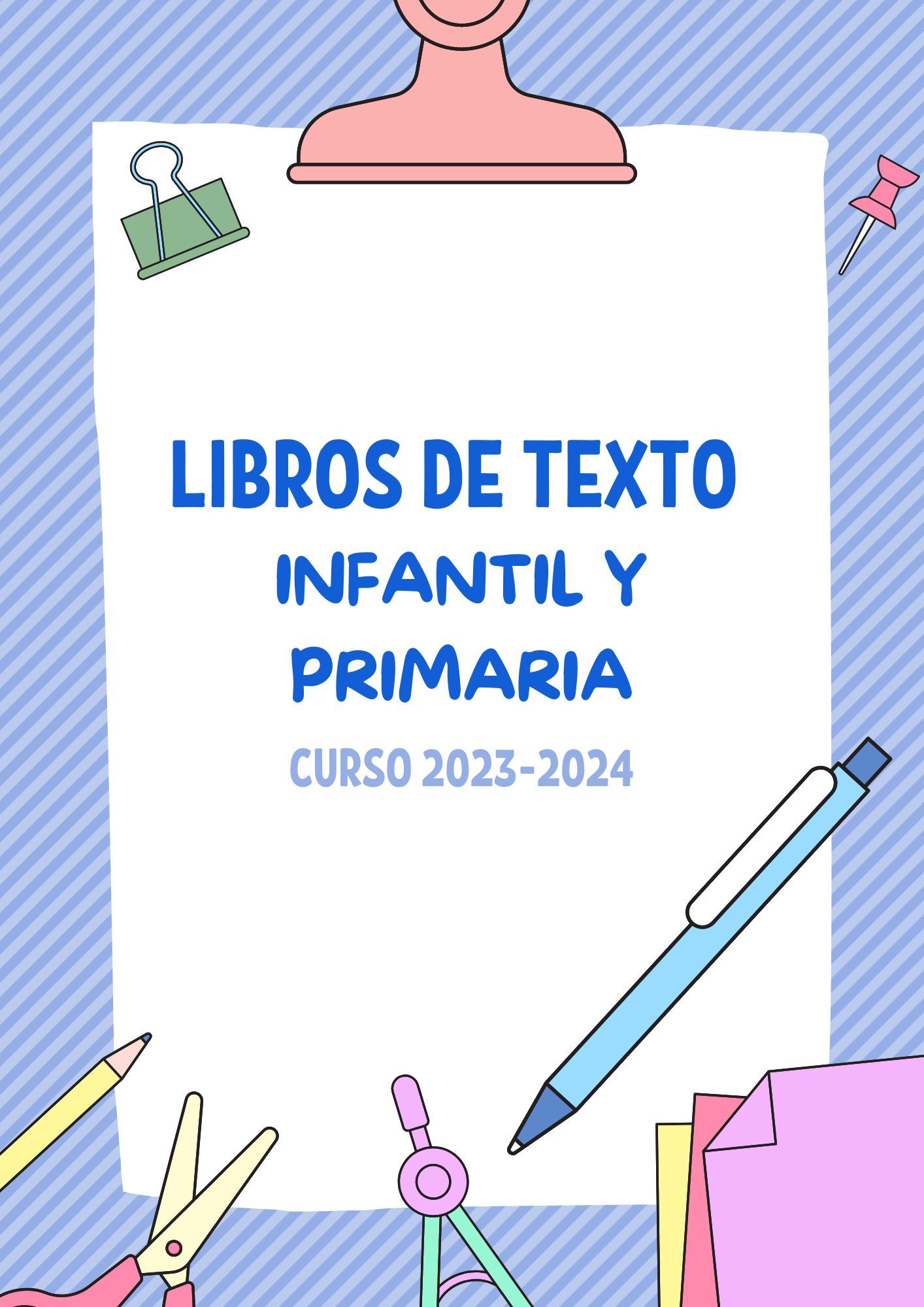 LIBROS DE TEXTO 2023 2024