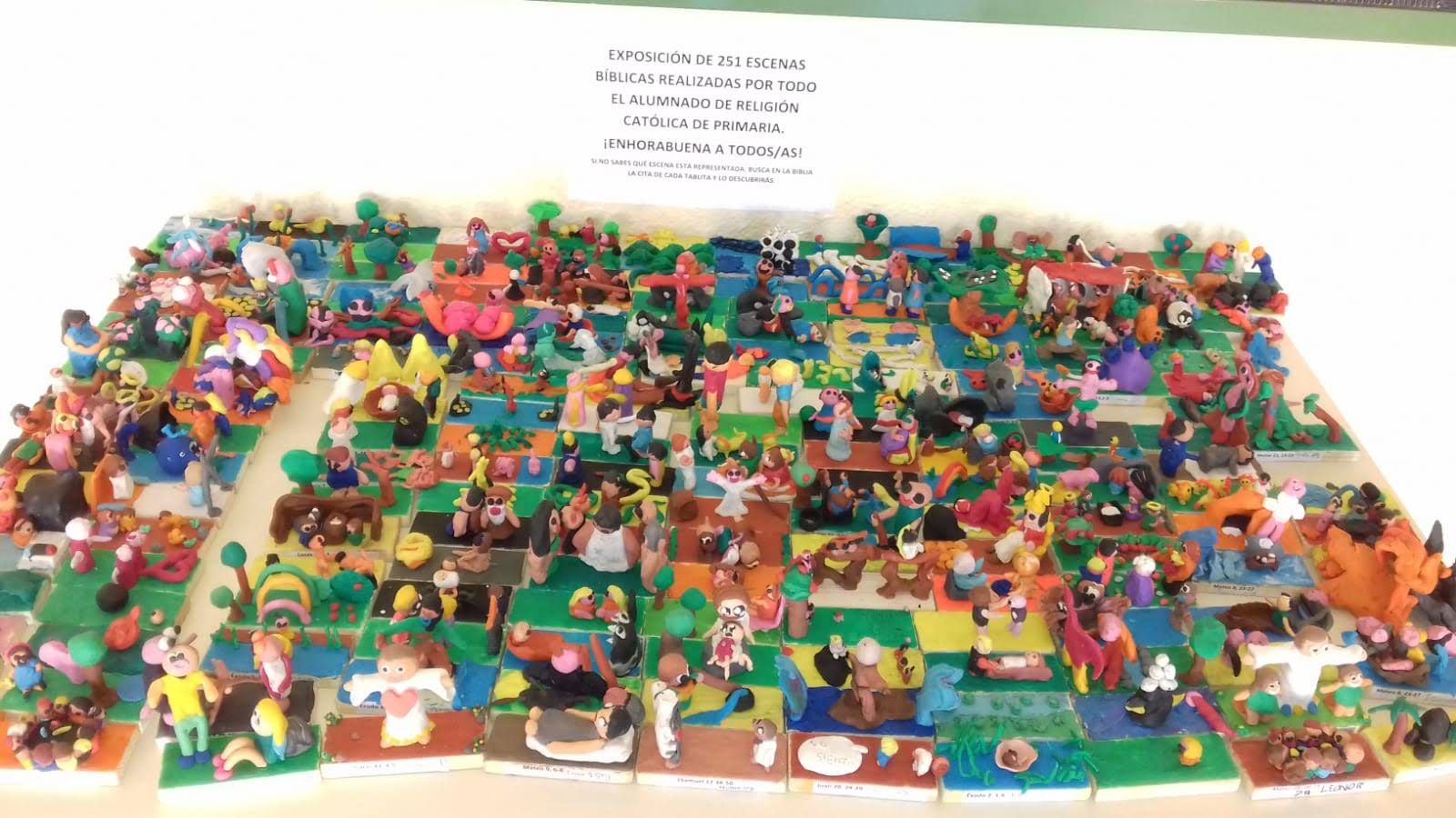 exposición plastilina